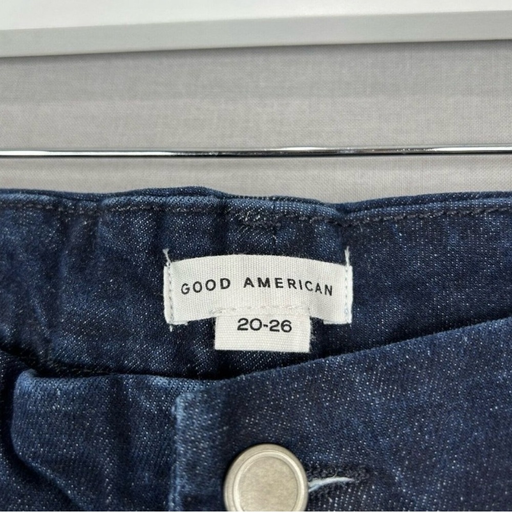 Good American Womens Jeans 20 Blue Always Fits Good Legs Cigarette Ankle Skinny
